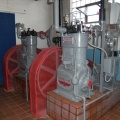 Stevens Point Brewery   Engine room air compressors